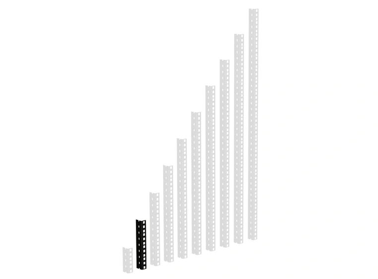 Adam Hall Parts 61535 B 4 Heavy duty Rack Strip 